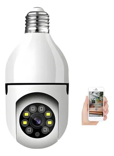 CAMARA IP MOTORIZADA 360° CON SOQUETE EC